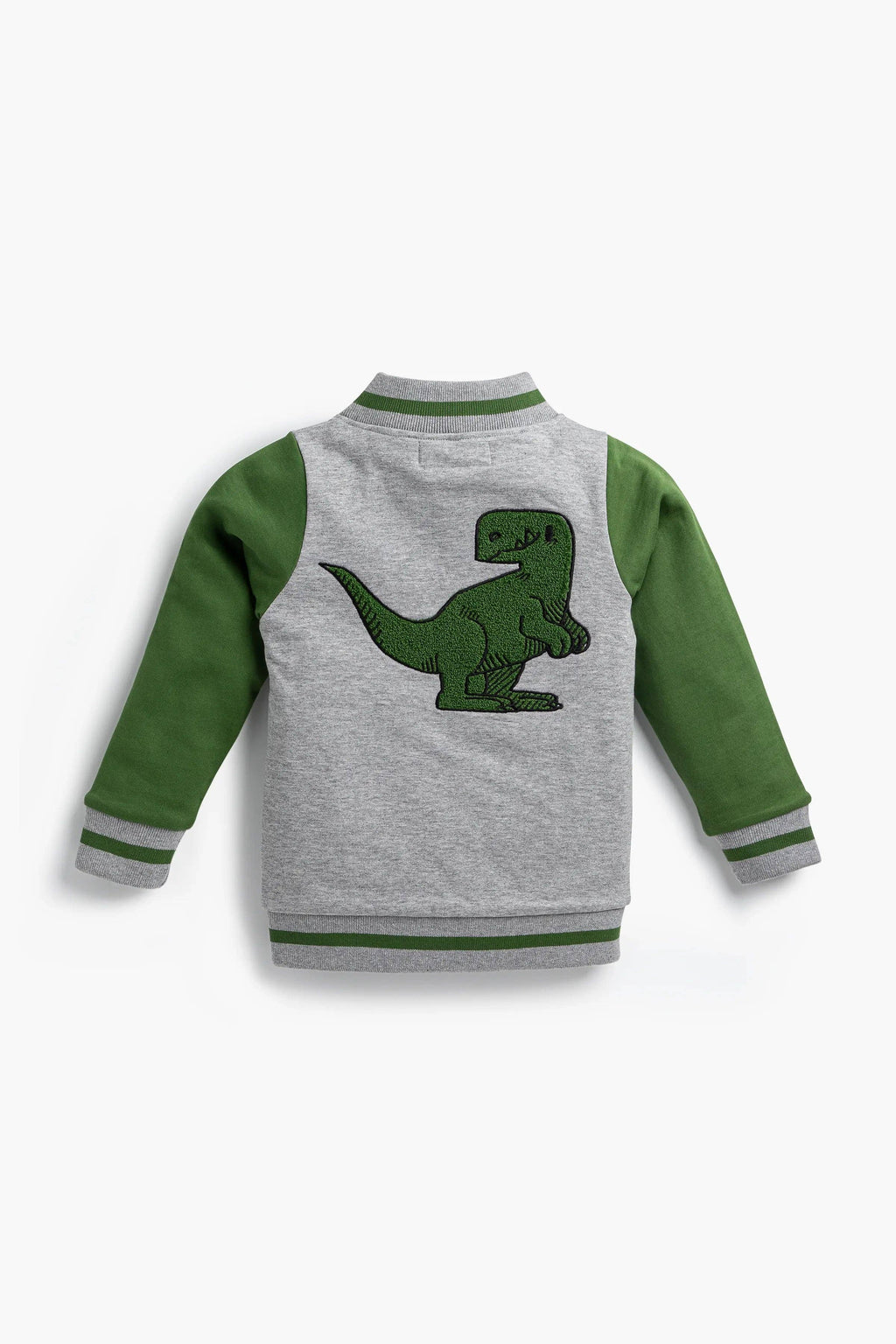 Back to School Zip Bomber Jacket_Primary Dinos: Primary Dinos