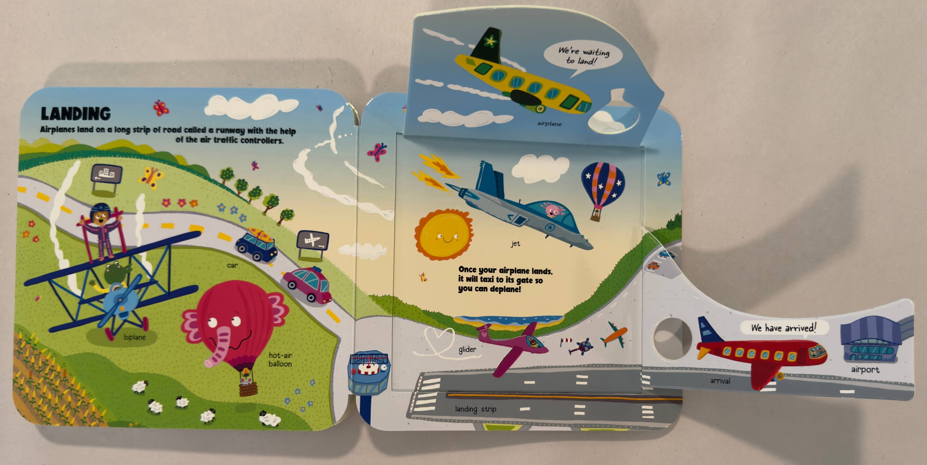Planes Fun Flaps (a chunky lift-the-flaps board book)