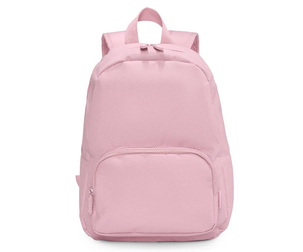 Customizable Solid Pink Backpack
