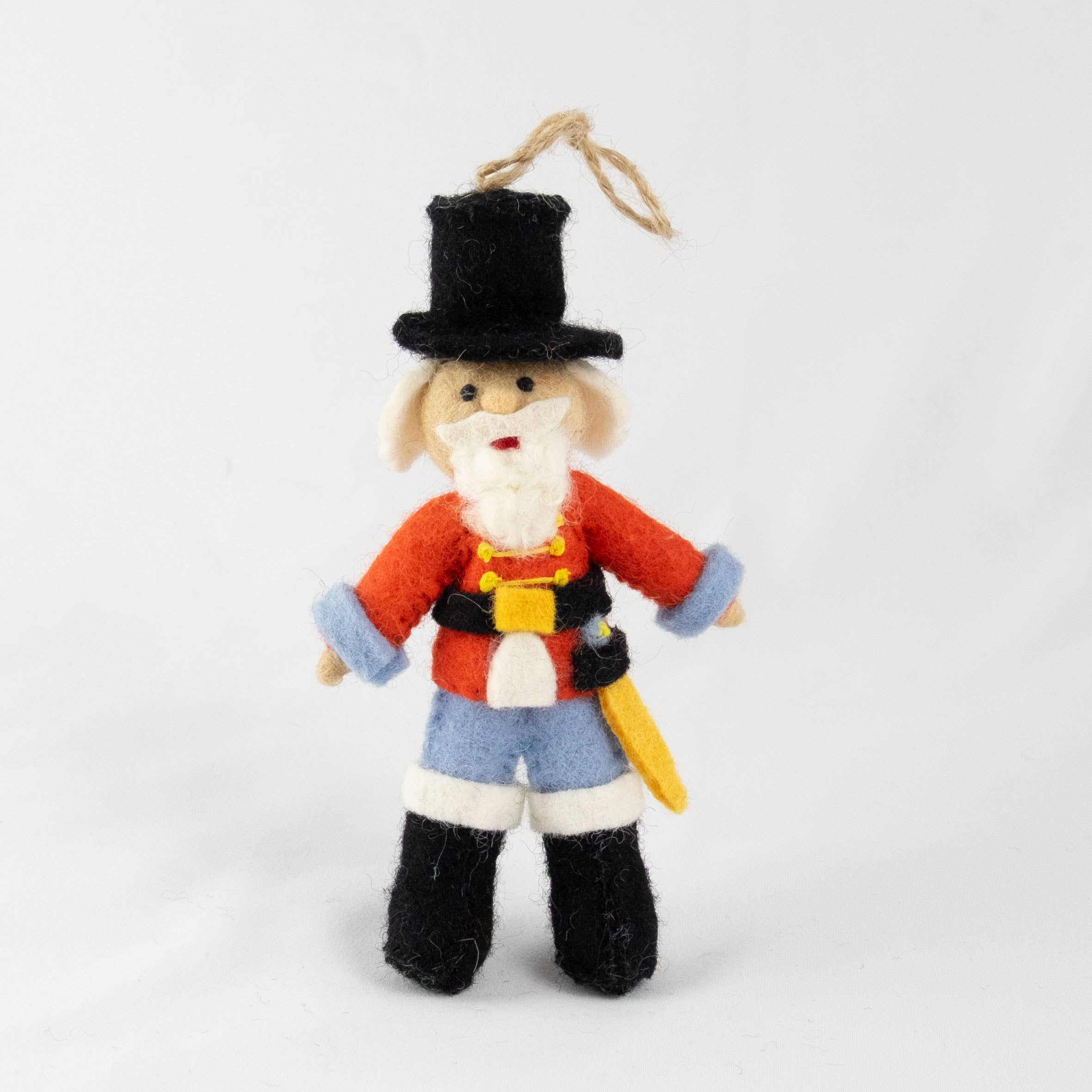 Holiday Ornament Felt Nutcrackers 5 Assorted