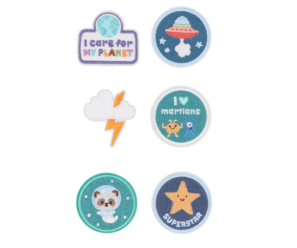 Space Self-Adhesive Textile Patch Set