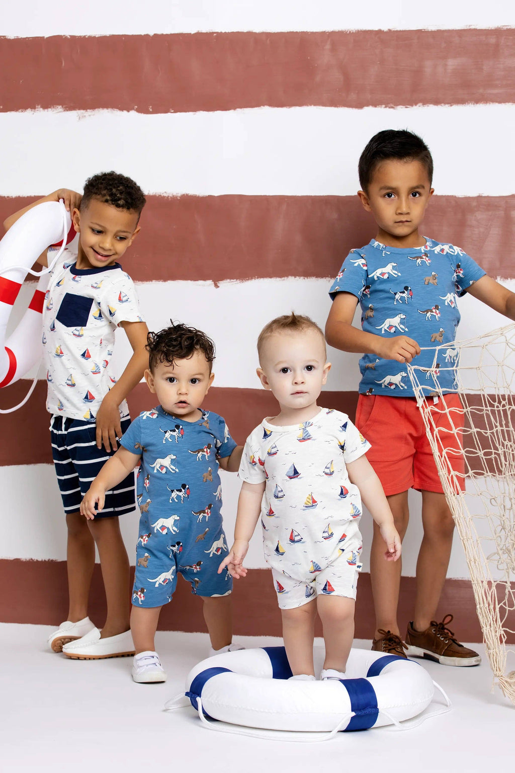 Kids Short Sleeve Crewneck Tee - Little Skippers