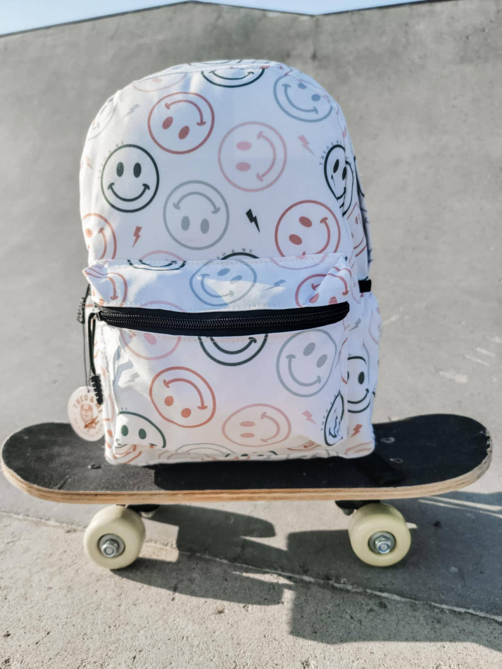 Happy Face Backpack 15 inches