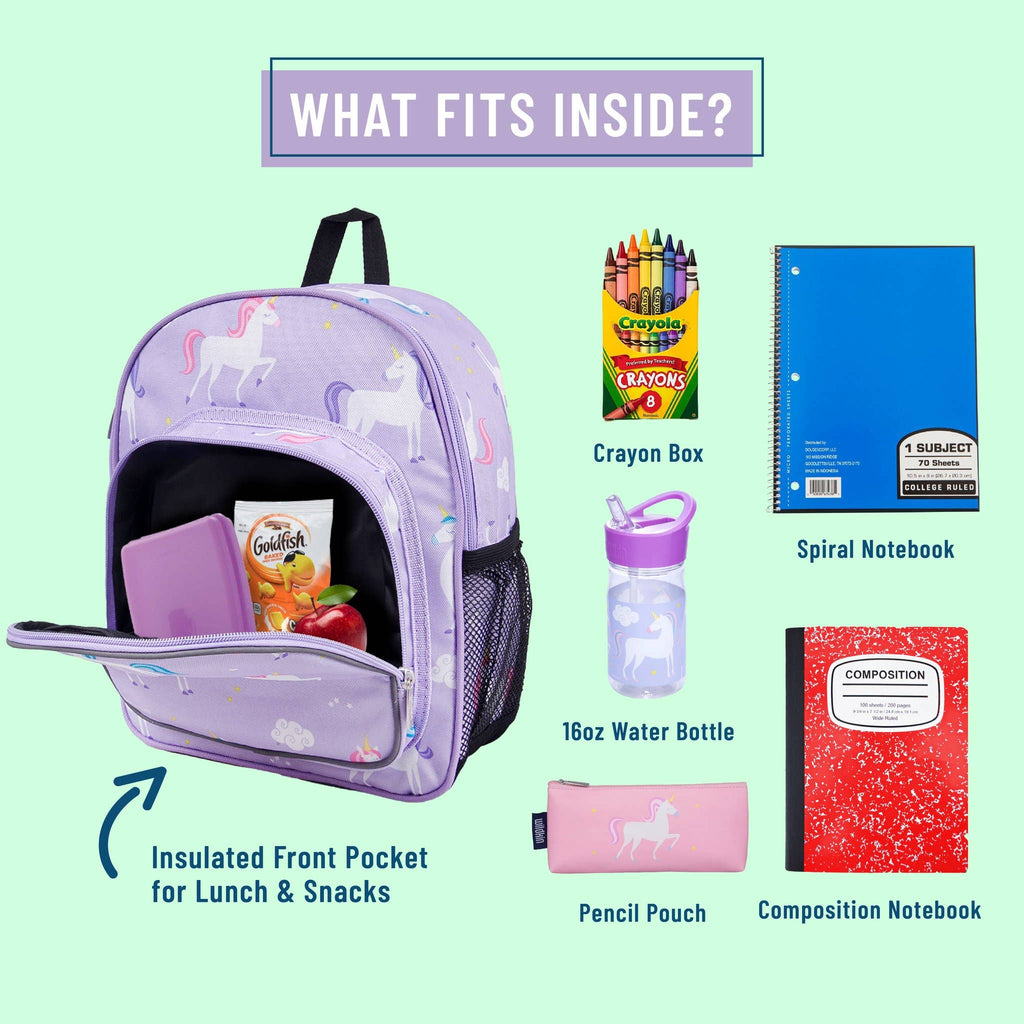 Toddler Unicorn Backpack - 12 Inch