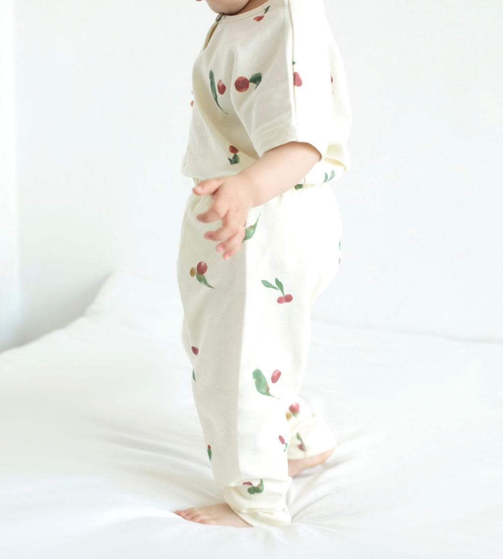 Legging en coton bio - Jardin de baies