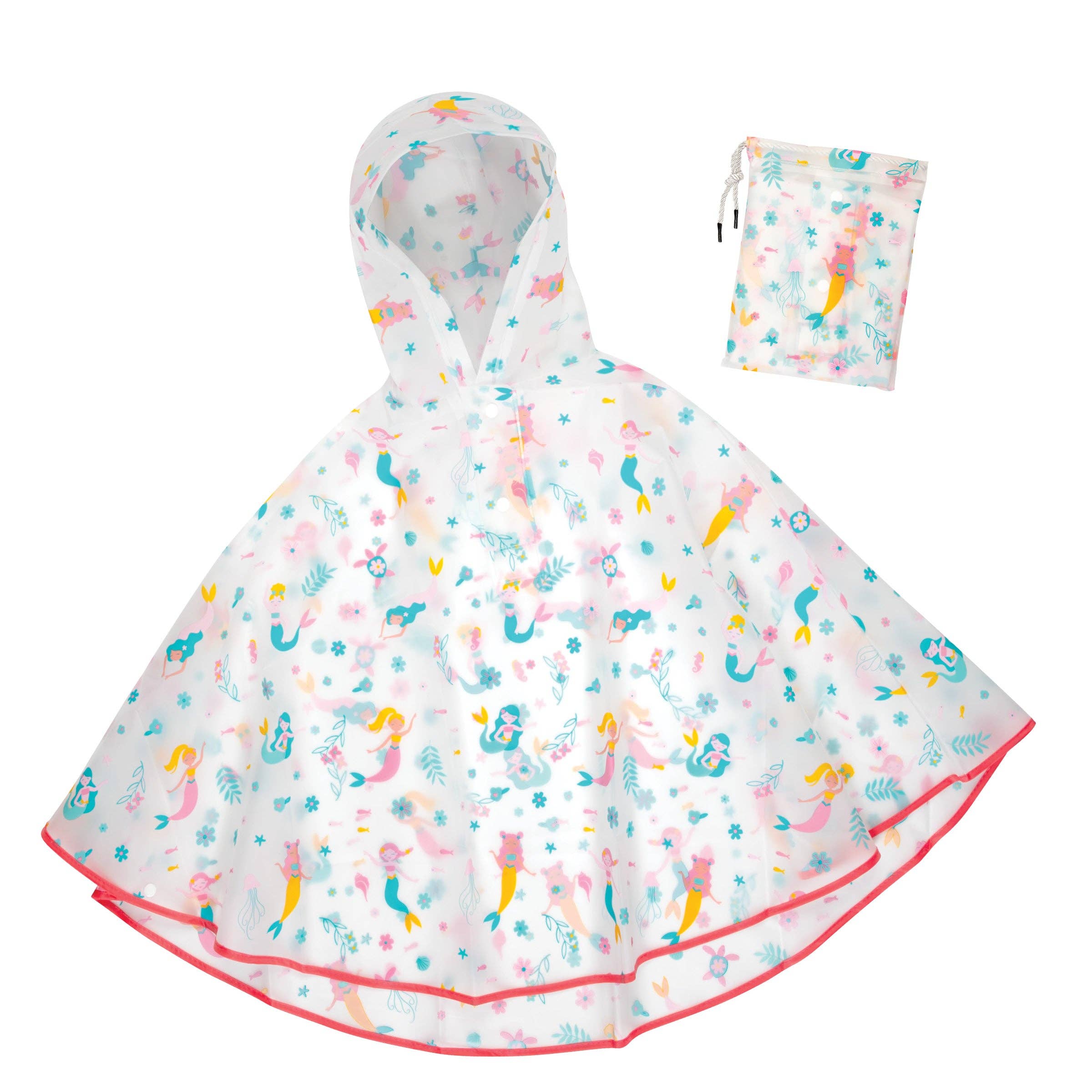 Lightweight Poncho: Mermaid