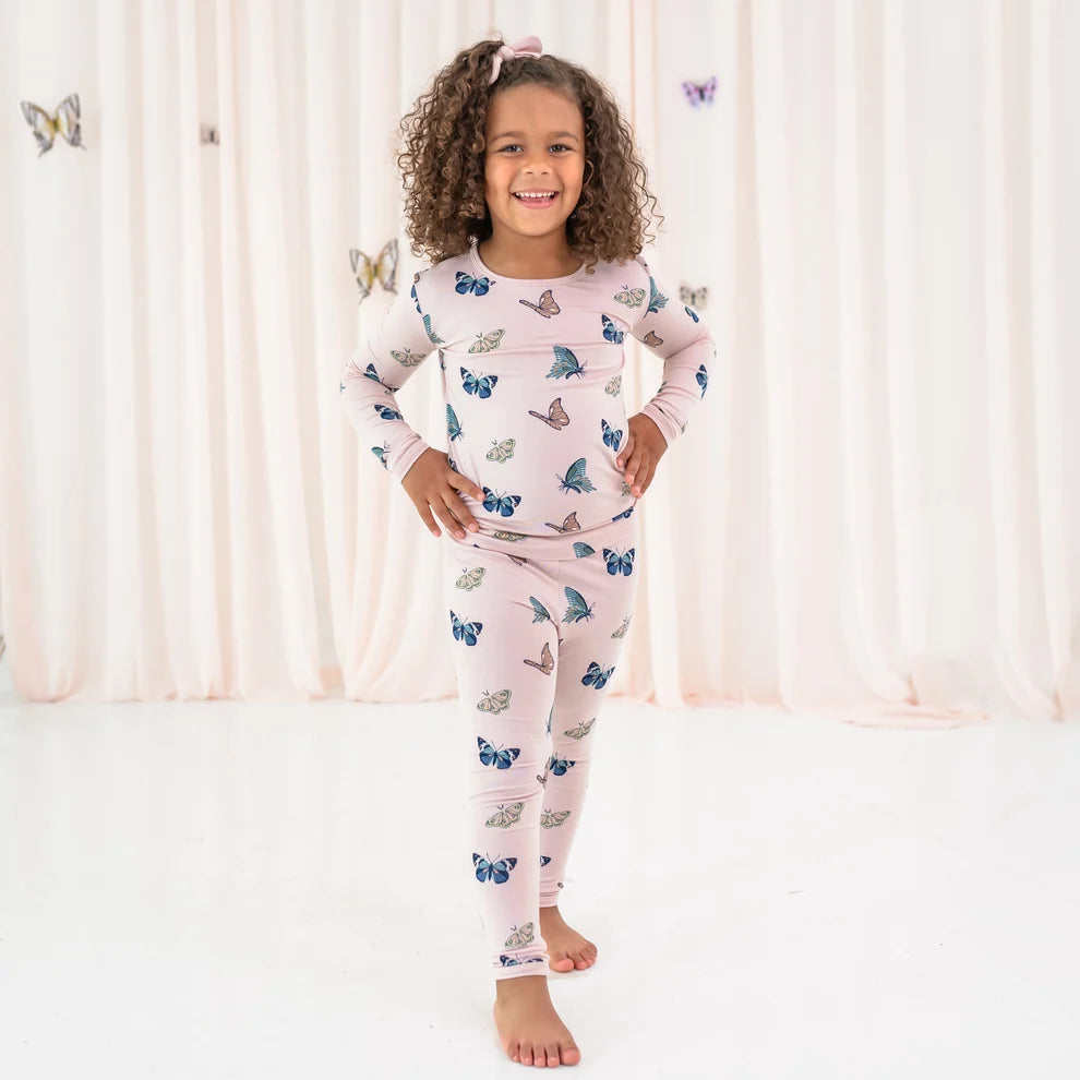 Kyte Baby Blush Butterfly Pyjamas