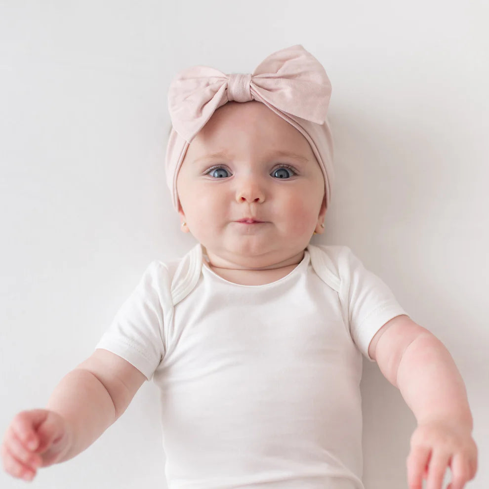 Bow Headband - Blush