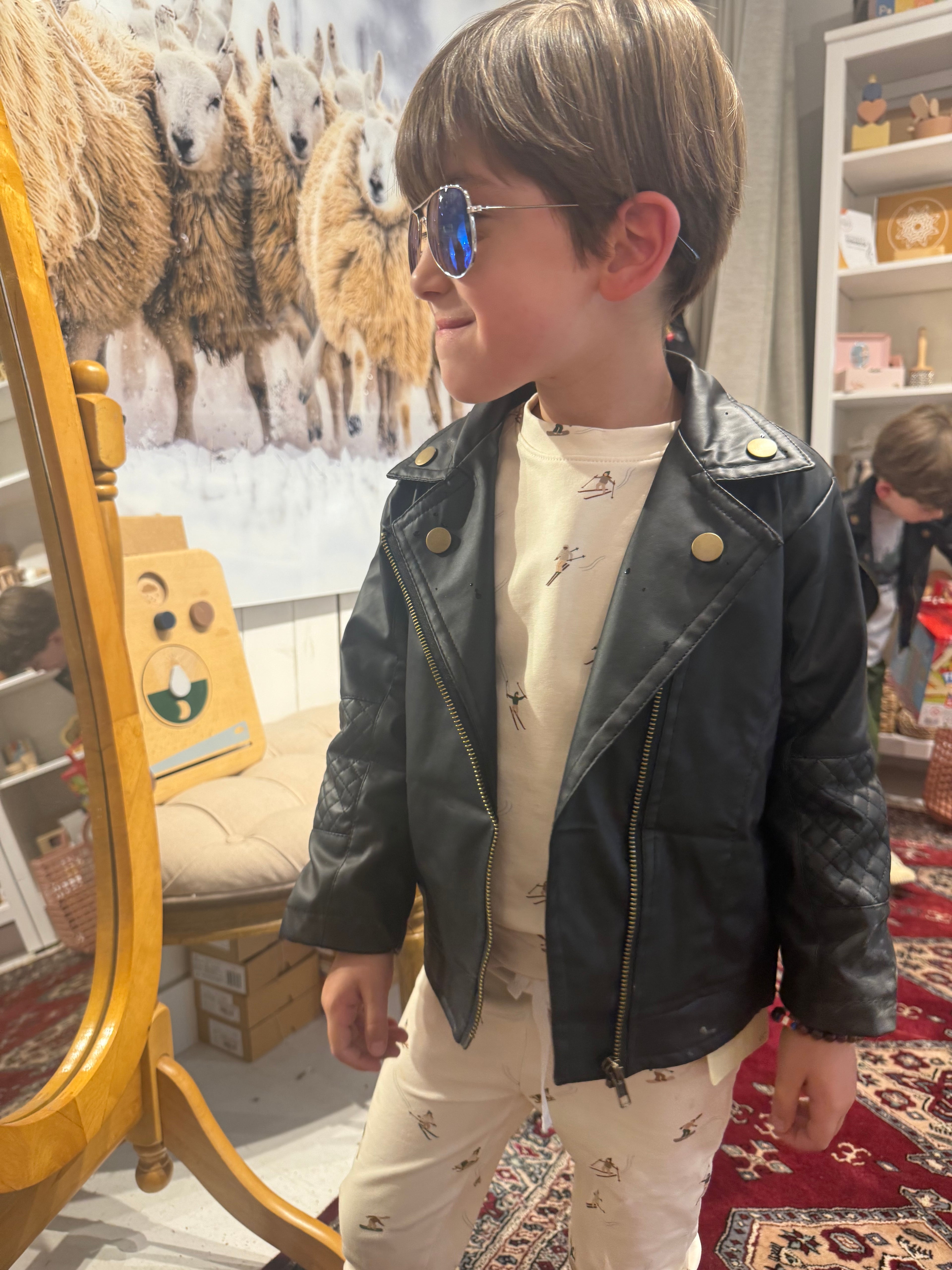 MaddoxVegan Leather Jacket