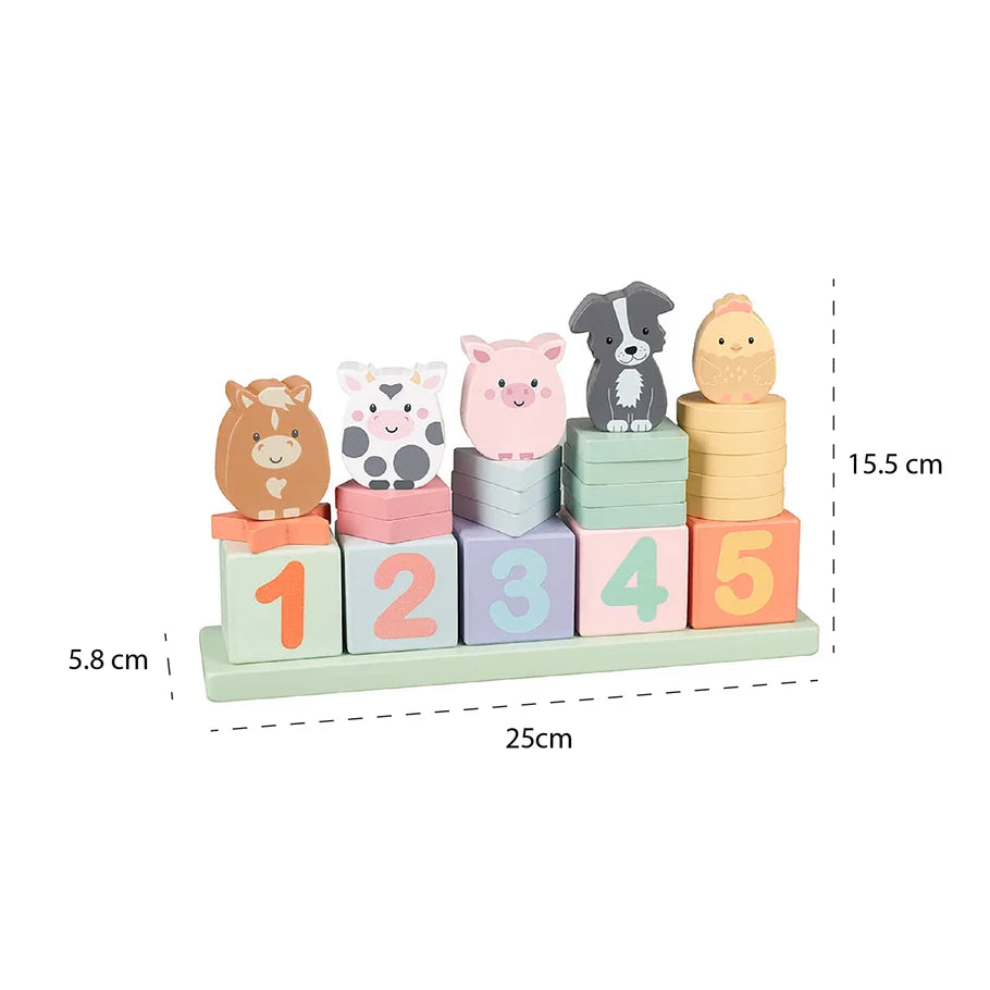 Farmyard Animal Counting Game