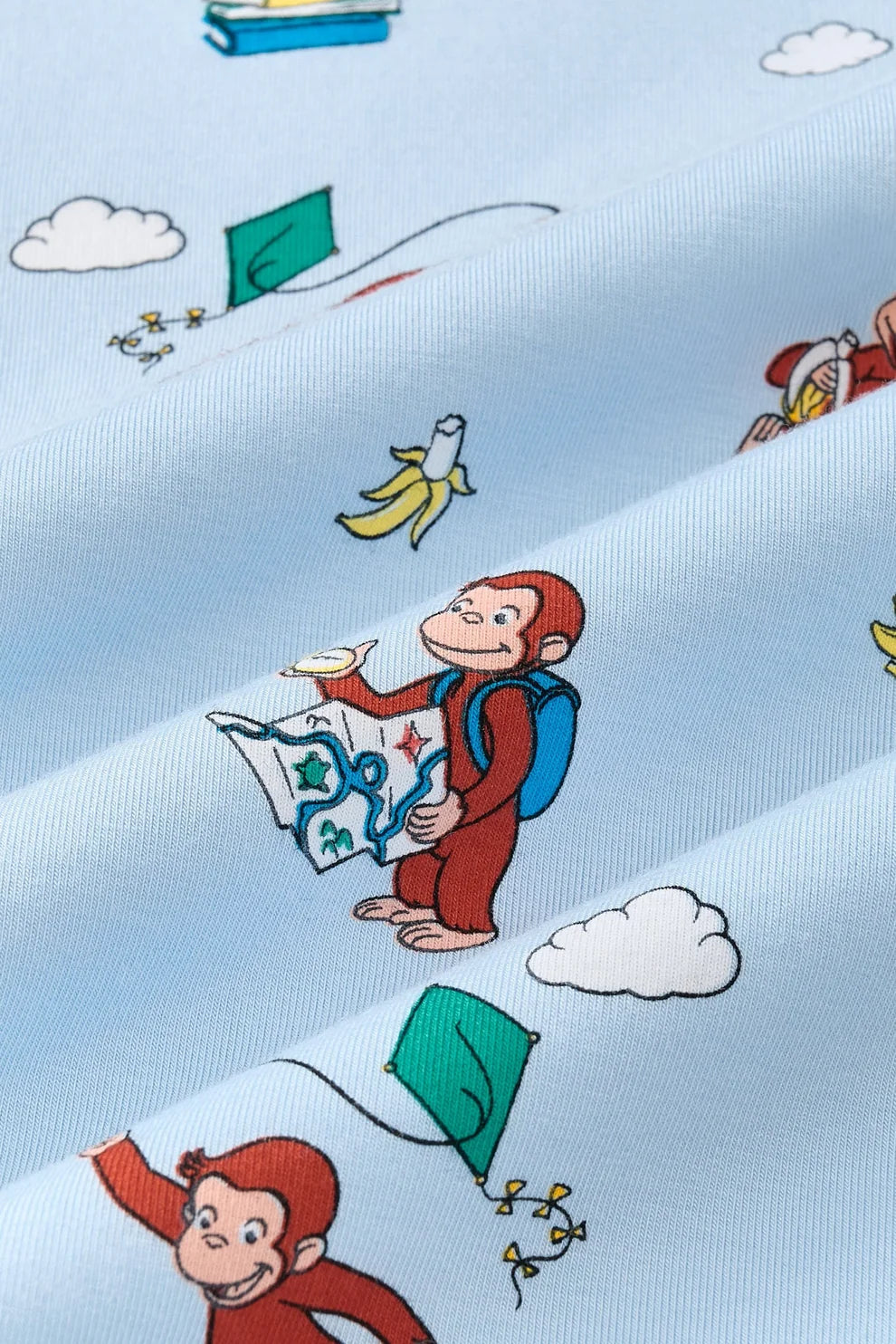 Kyte Baby x Curious George Zippered Footie