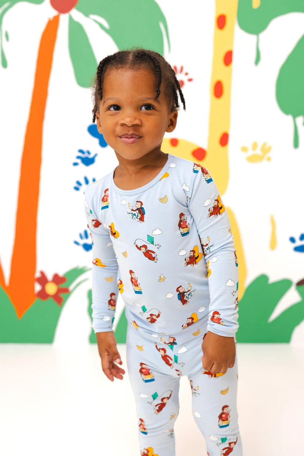 Kyte Baby x Curious George Pyjamas