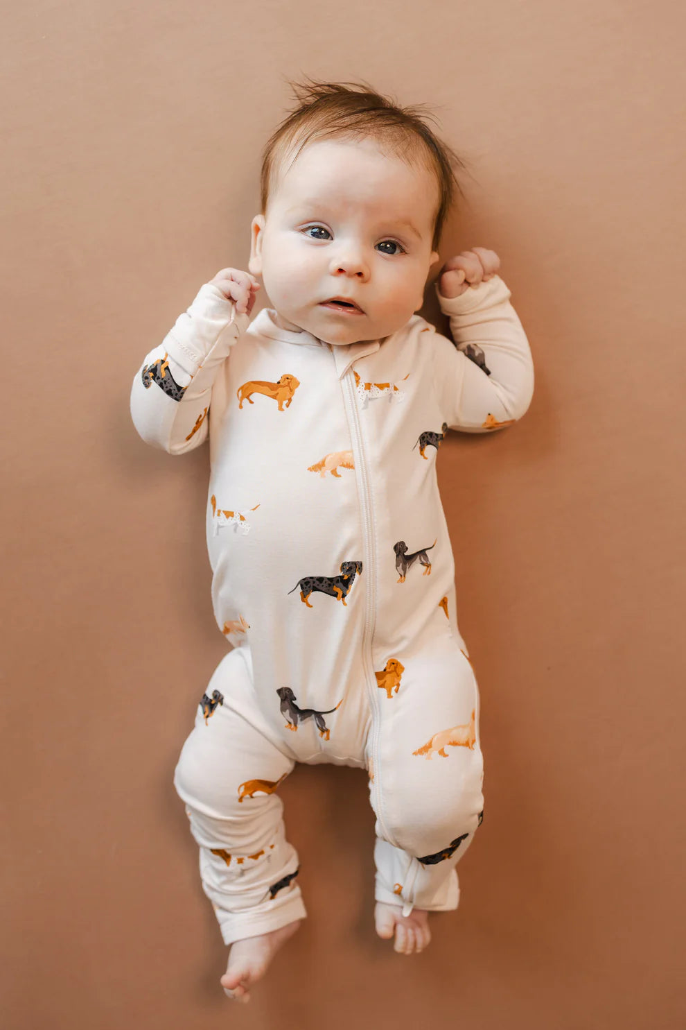 Kyte Baby Dachshund Zippered Romper
