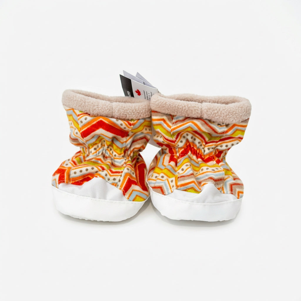 Aztec Print Baby Slipper