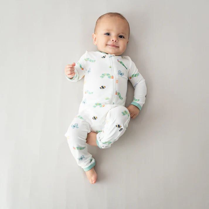 Kyte Baby x Eric Carle Hungry Caterpillar Zippered Romper
