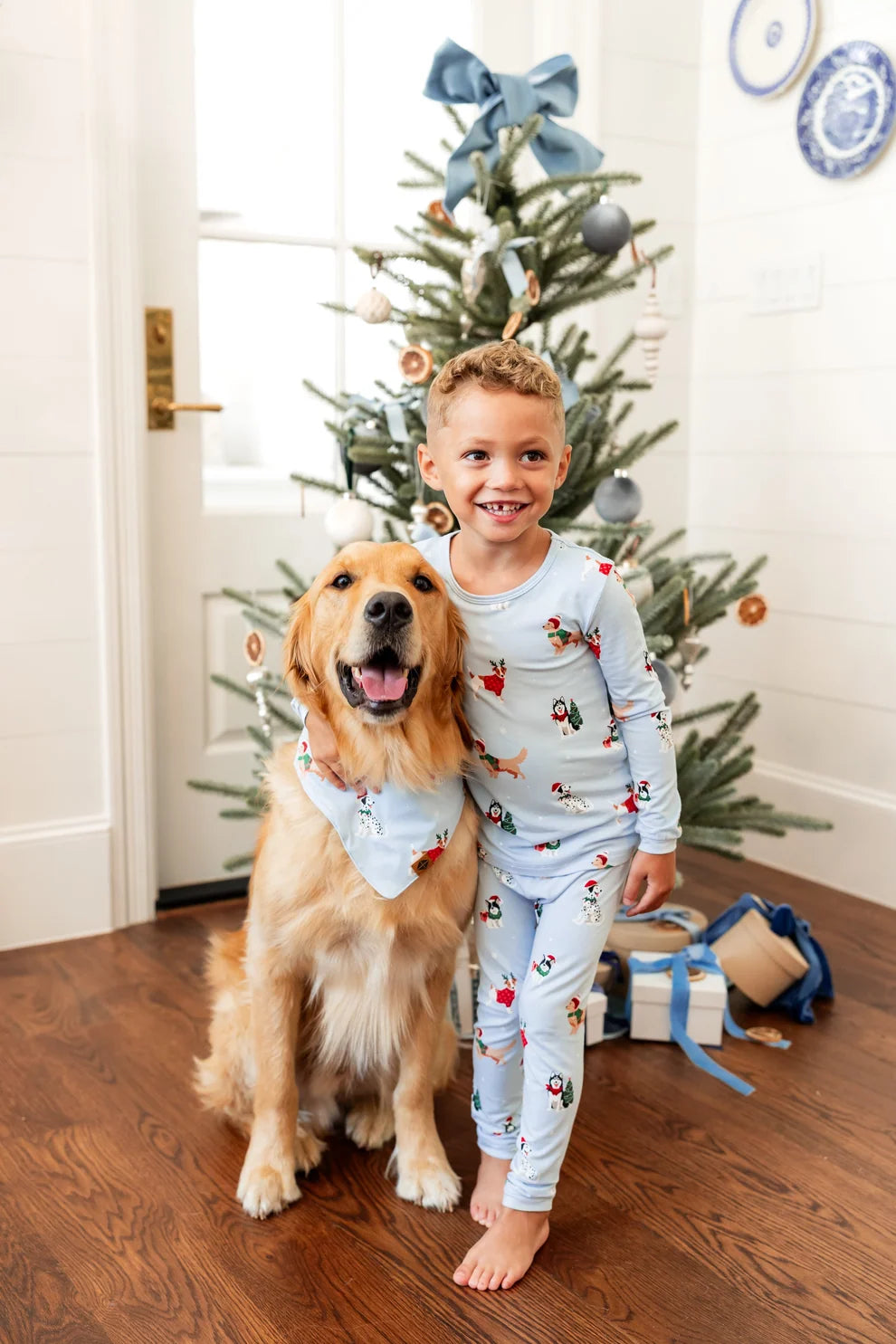 Kyte Baby Holiday Pups Pyjamas