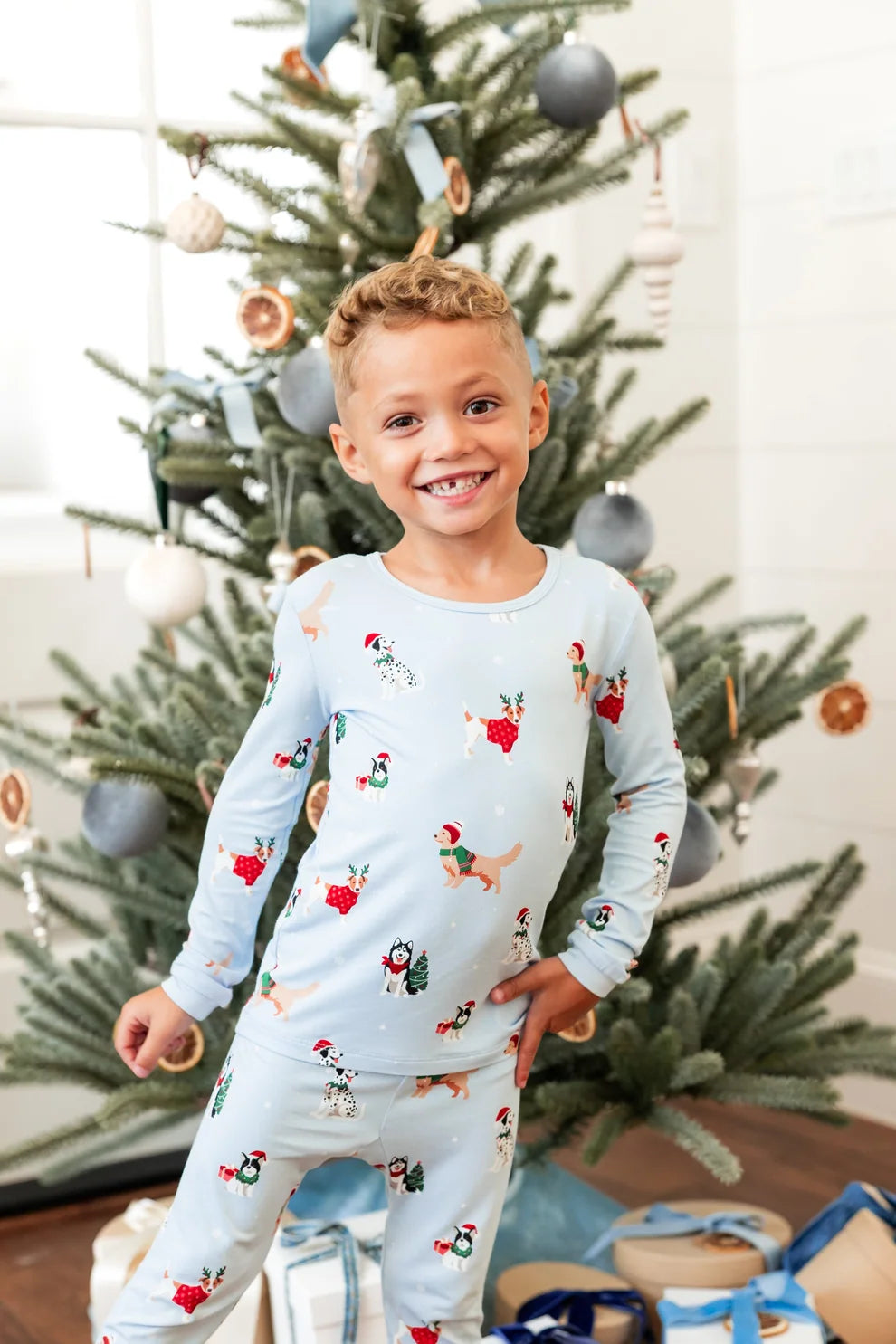 Kyte Baby Holiday Pups Pyjamas