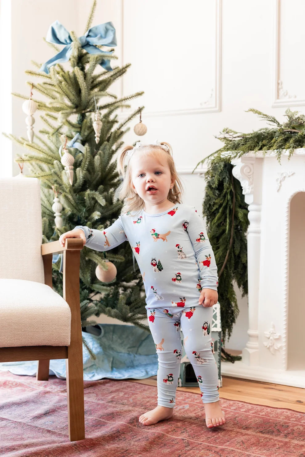 Kyte Baby Holiday Pups Pyjamas