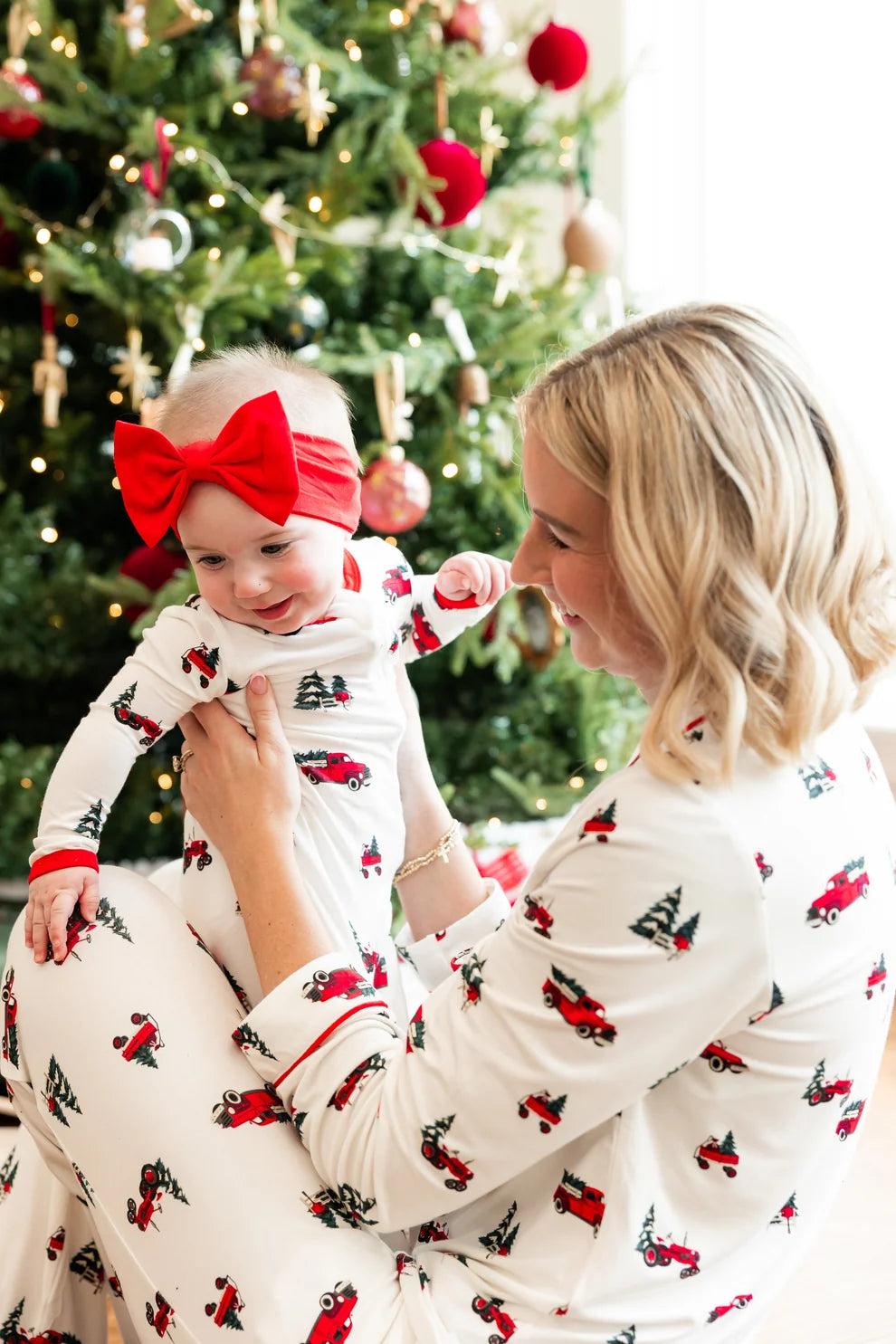 Kyte Baby Holiday Tree Farm Zippered Footie