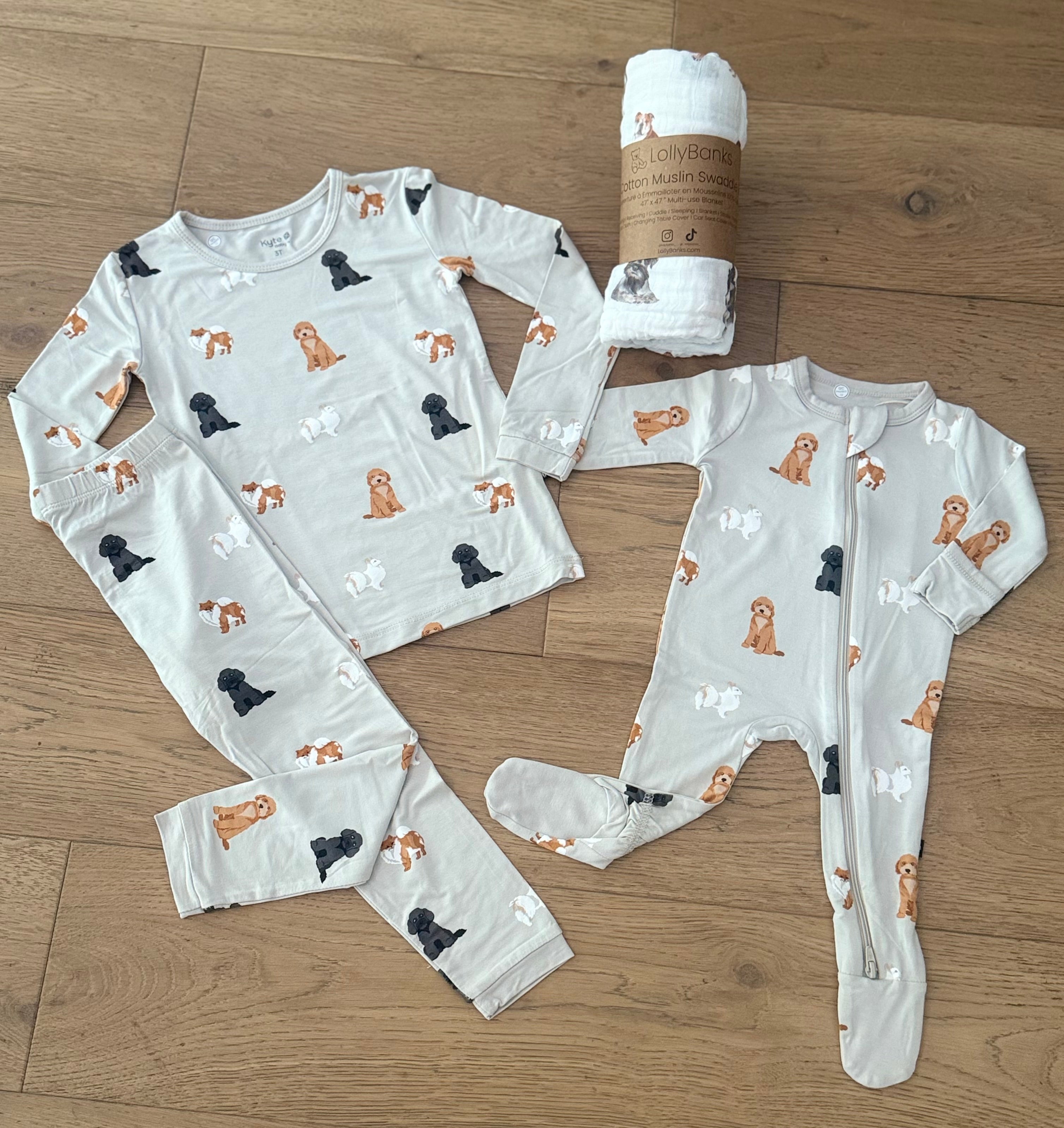 Big Kid Little Kid Doggy Gift Set