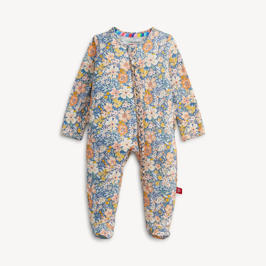 Flora Magnetic Me Ruffle Footie