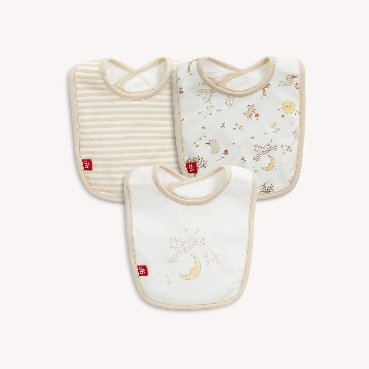 Magnetic Me 3 Bib Pack Bedtime Rhymes