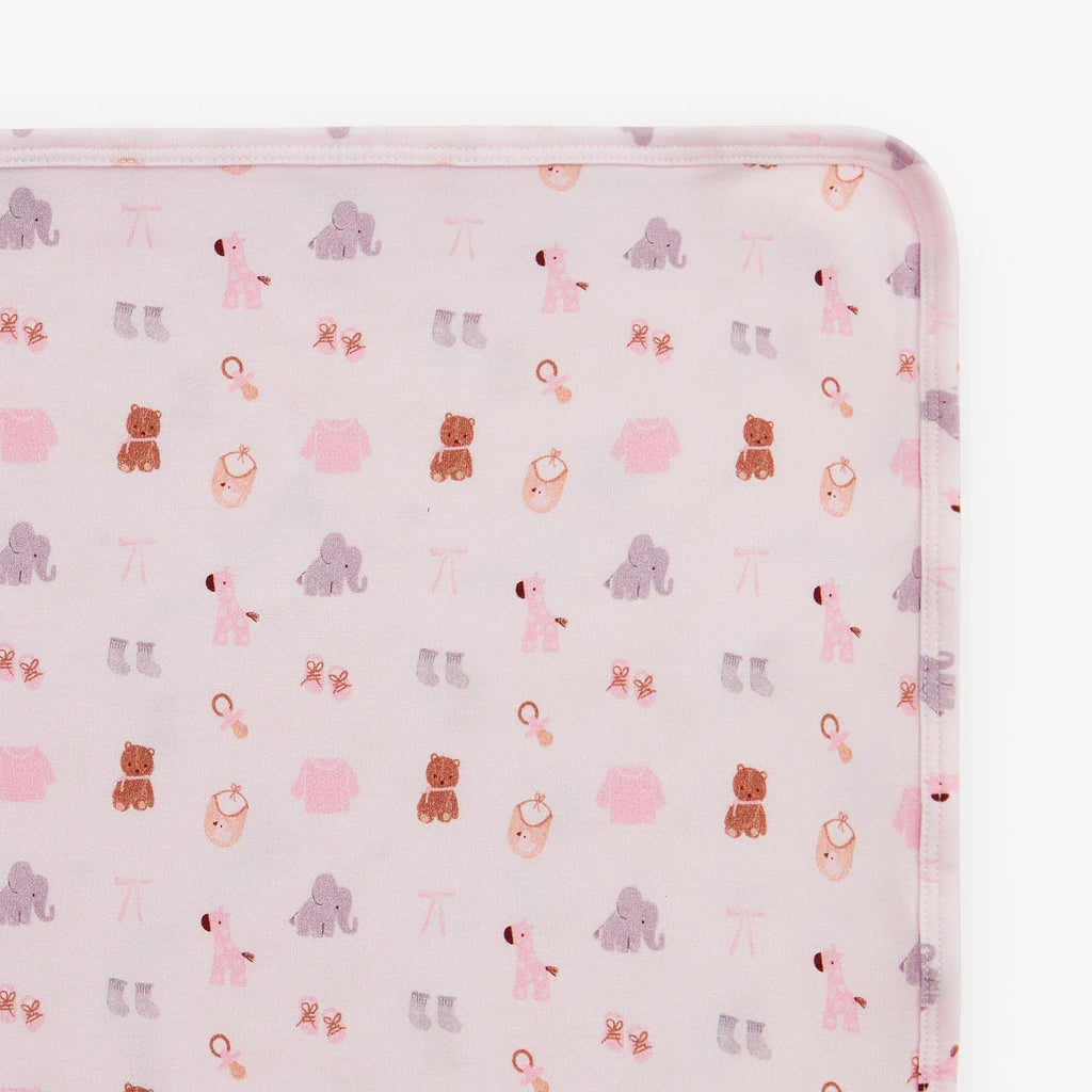 Nursury Nostalgia Pink Modal Baby Blanket