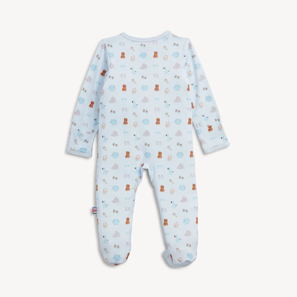 Magnetic Me Nursery Nostalgia Blue Footie