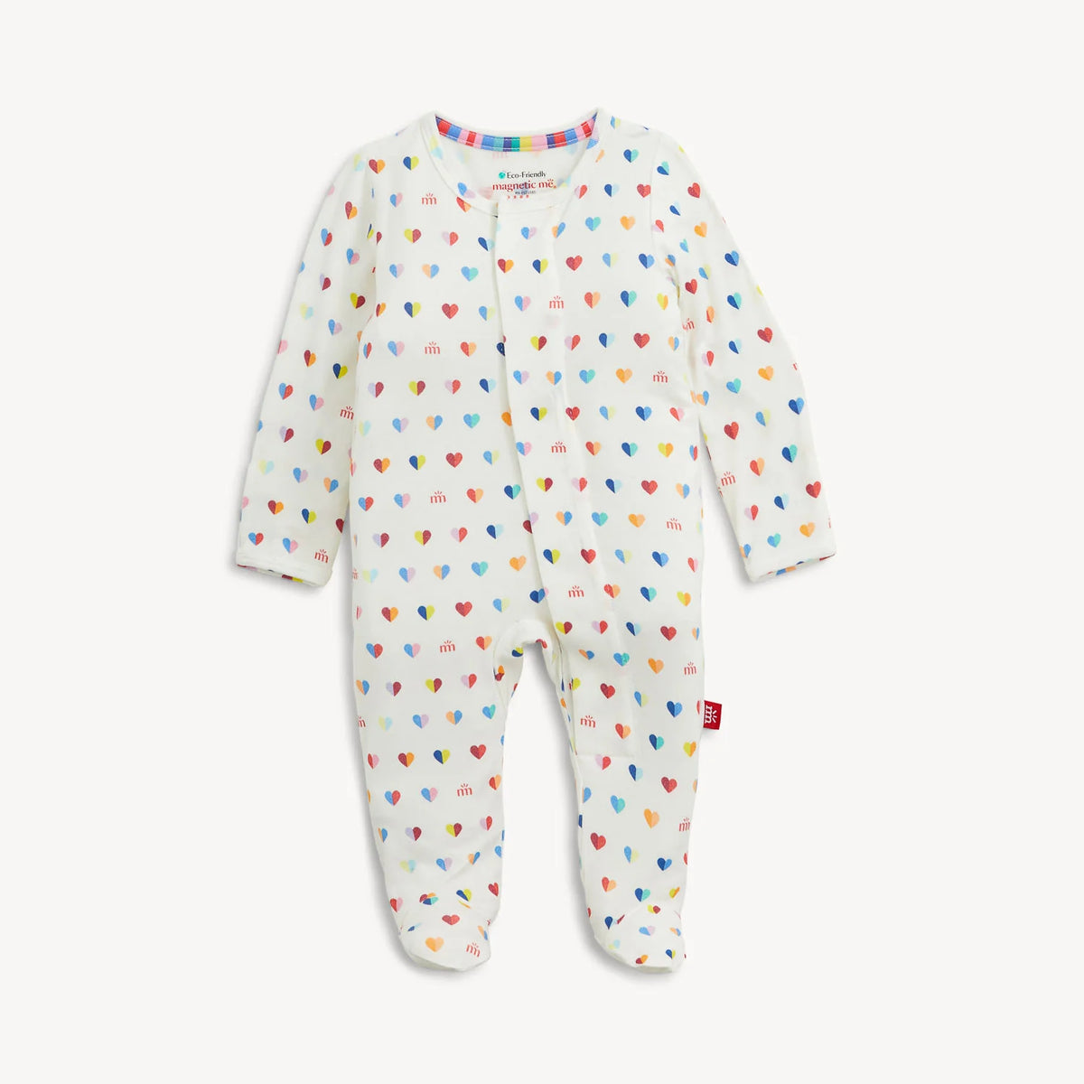 Branded Heart Magnetic Me Modal Footie