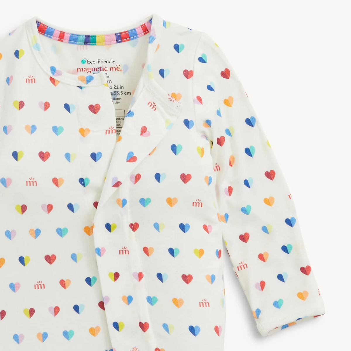 Branded Heart Magnetic Me Modal Footie
