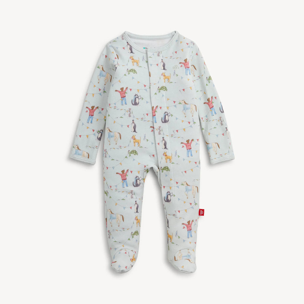 Festival Friends Organic Cotton Magnetic Me Footie