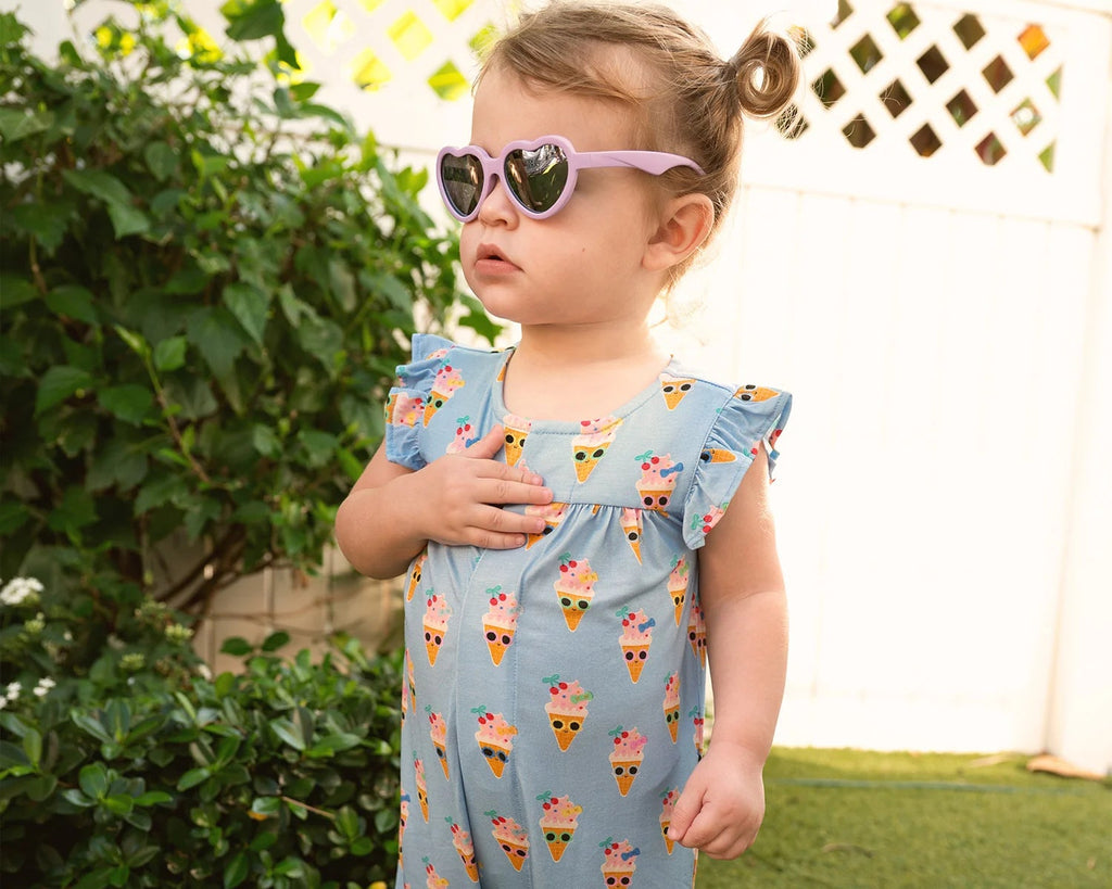 Melt Gala Flutter Sleeve Romper