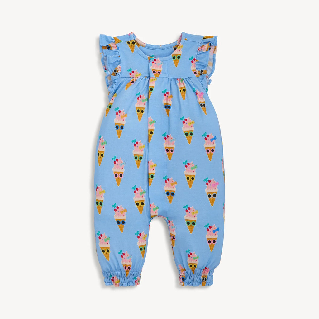 Melt Gala Flutter Sleeve Romper