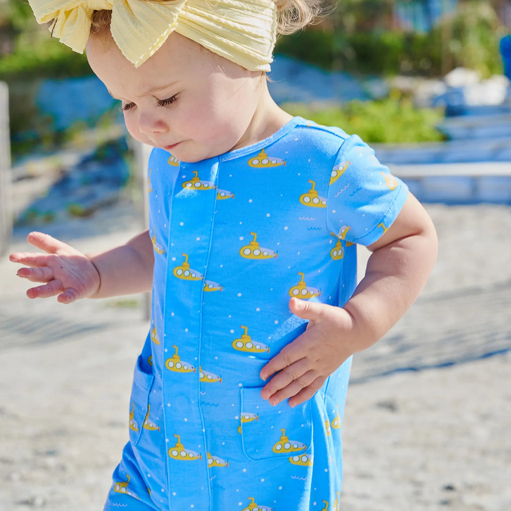 Dip Ship Magnetic S/S Pocket Romper