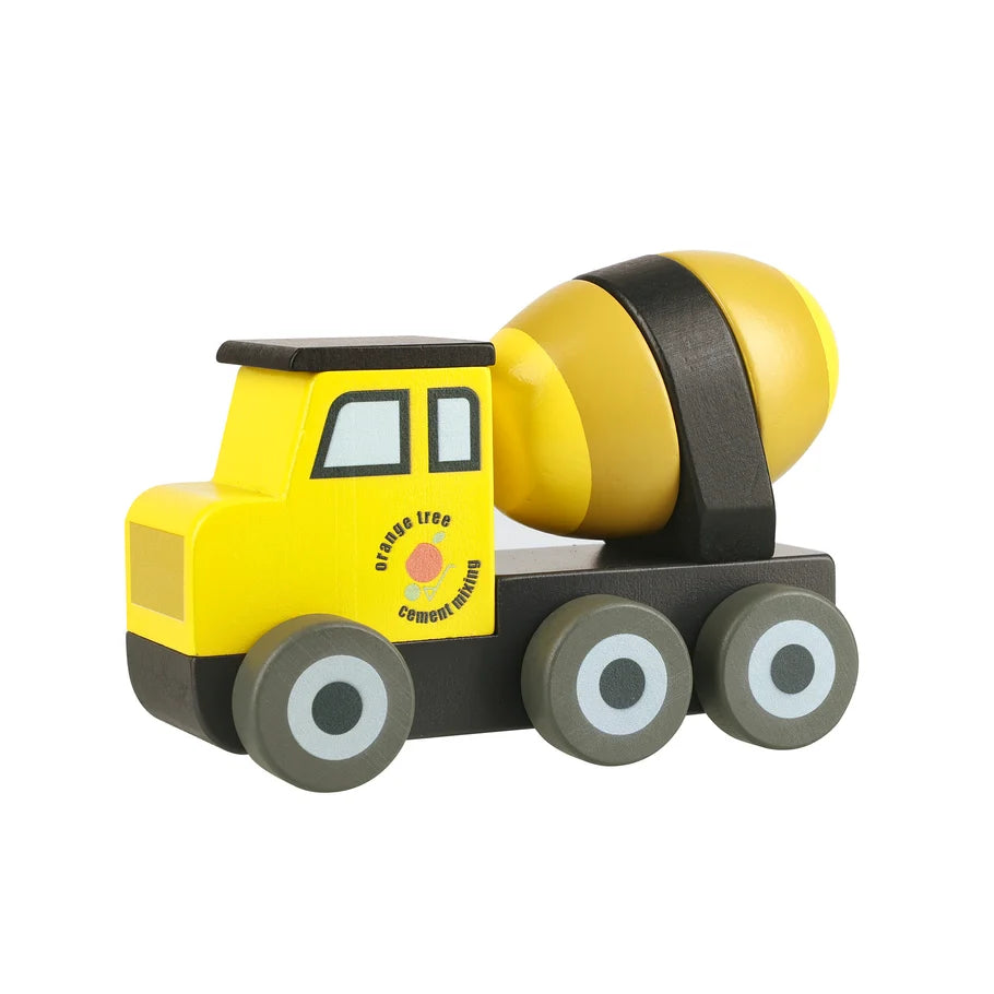 Cement Mixer Wood Truck