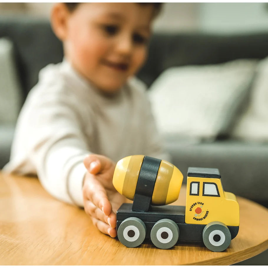 Cement Mixer Wood Truck