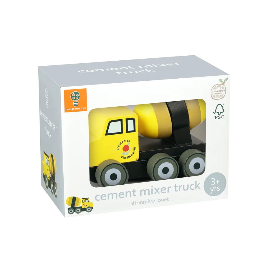 Cement Mixer Wood Truck