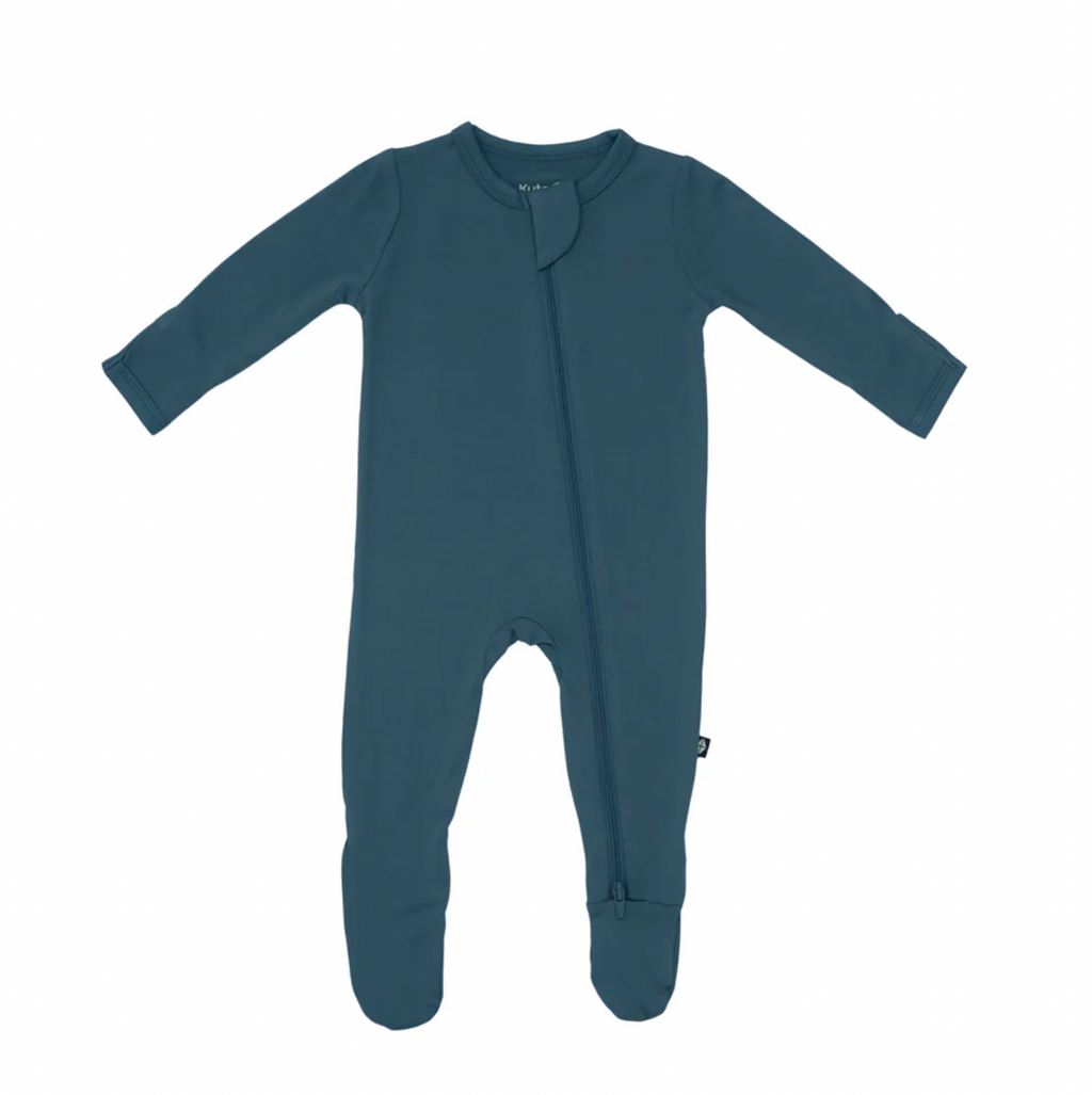 Atlantic Zippered Footie Pajama