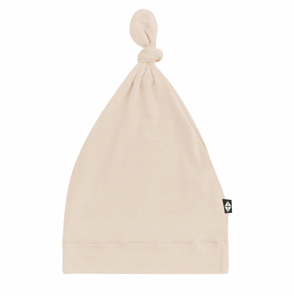 Knotted Cap - Bisque