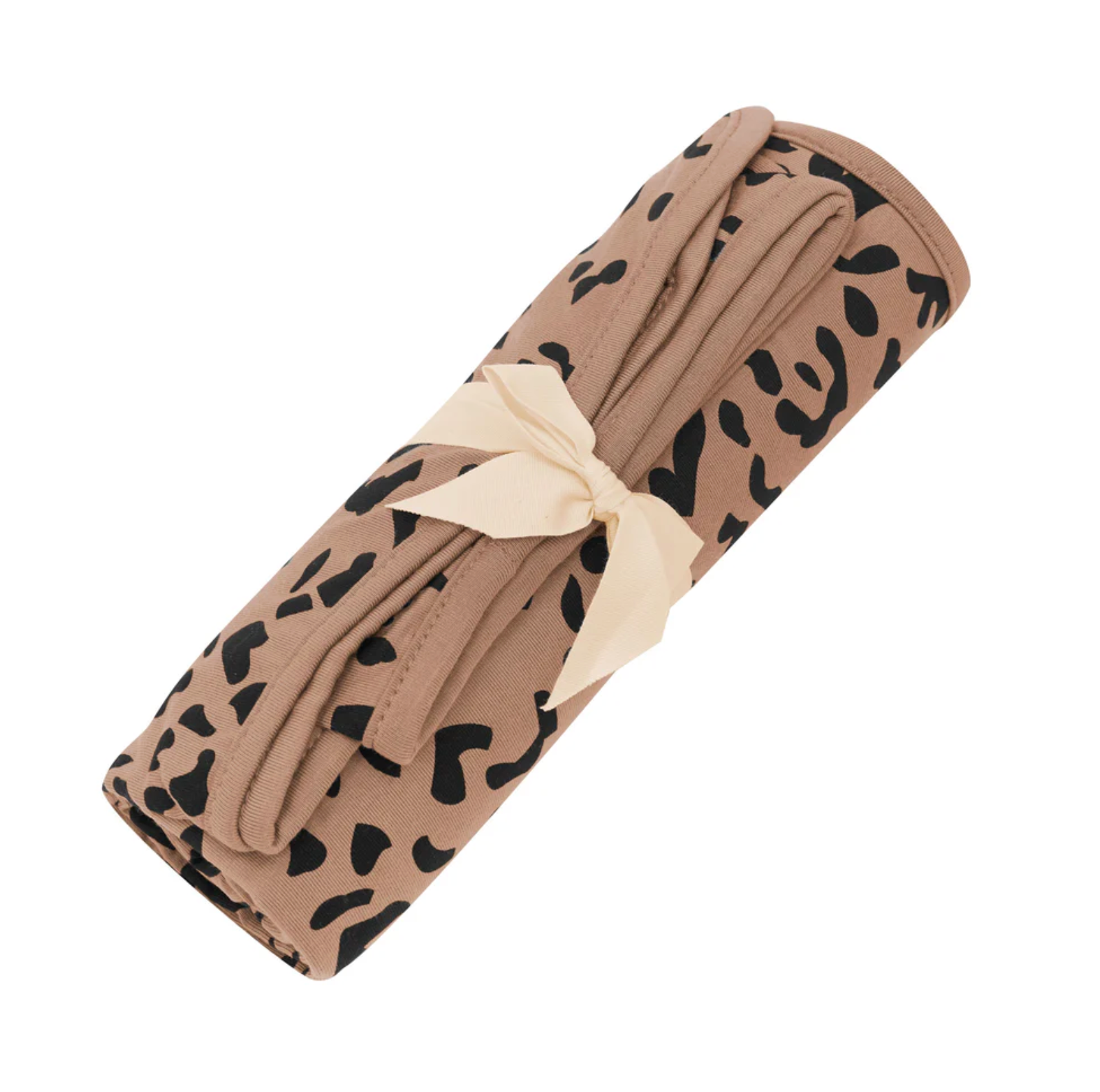 Leopard Latte Swaddle Blanket
