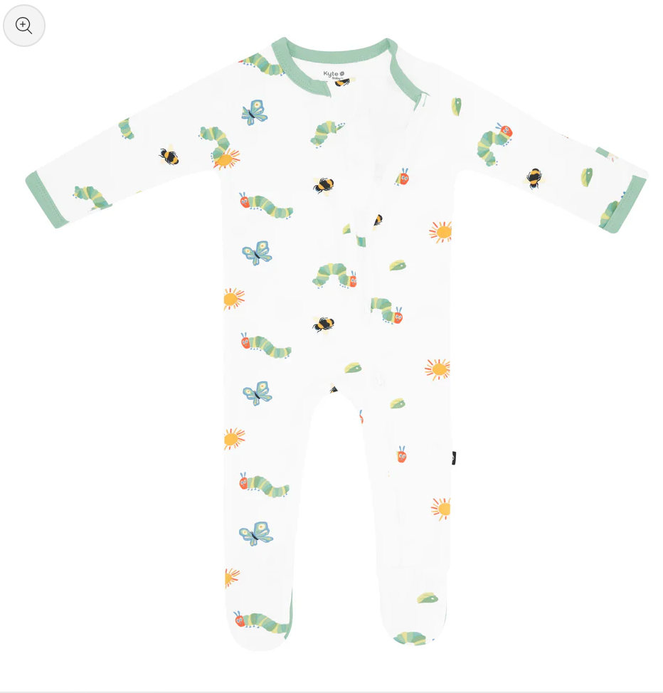 Hungry Caterpillar Zippered Footie Pajama