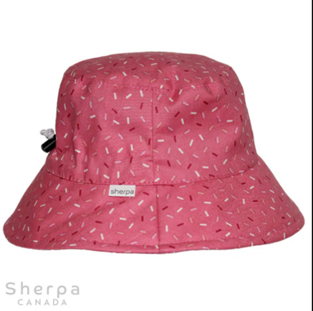 Bob à paillettes roses