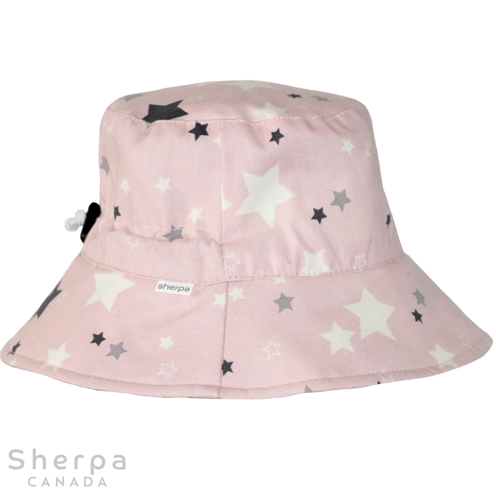 Pink stars Bucket Hat