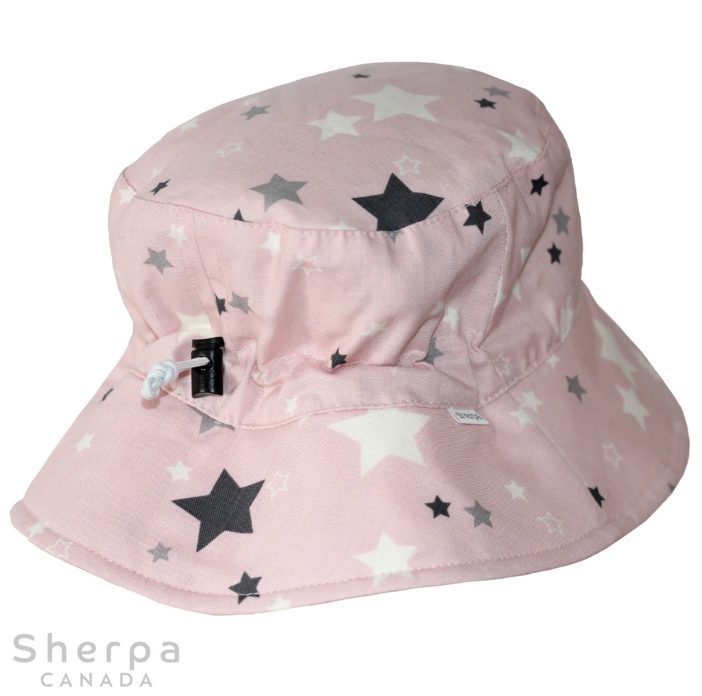 Pink stars Bucket Hat