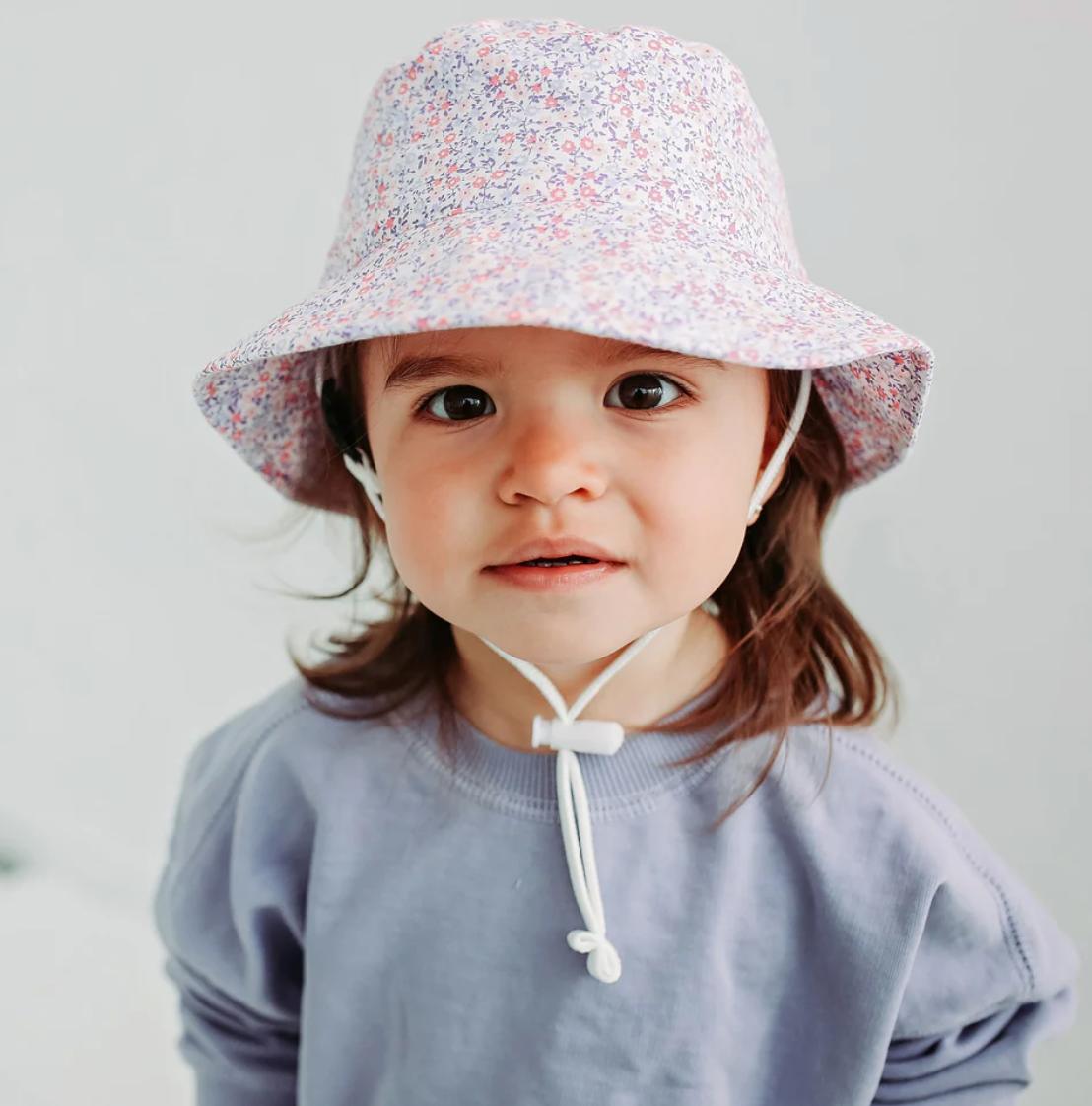 Lilac Flower Bucket Hat