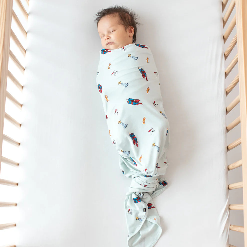Superman Swaddle Blanket