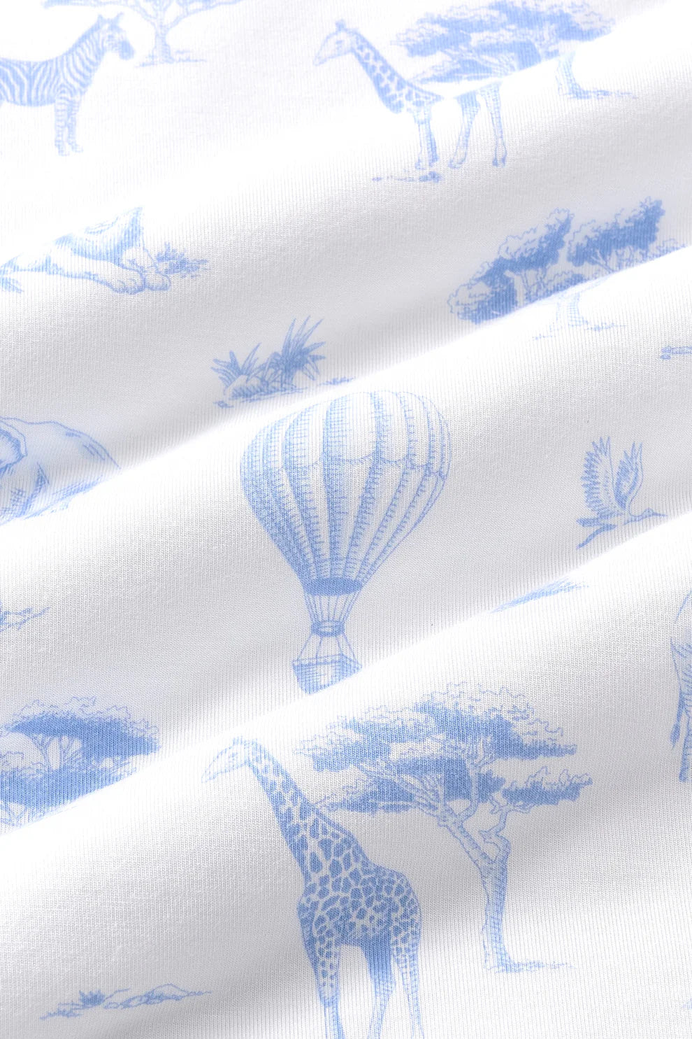 Kyte Baby Toile Safari Swaddle Blanket