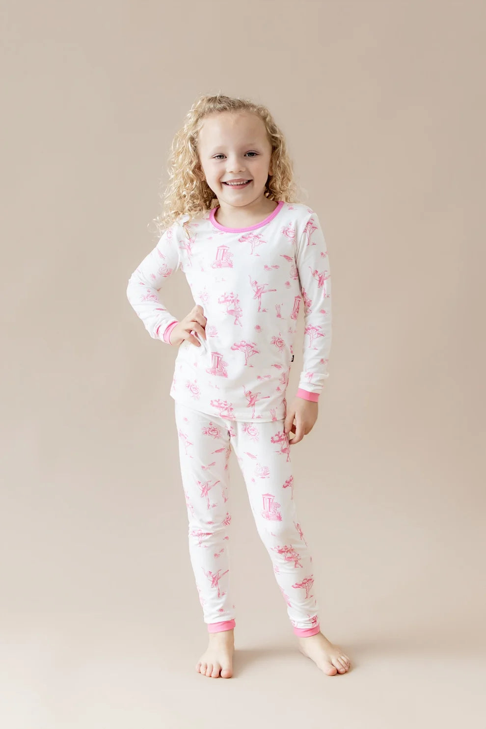 Kyte Baby Toile Ballet Pyjamas