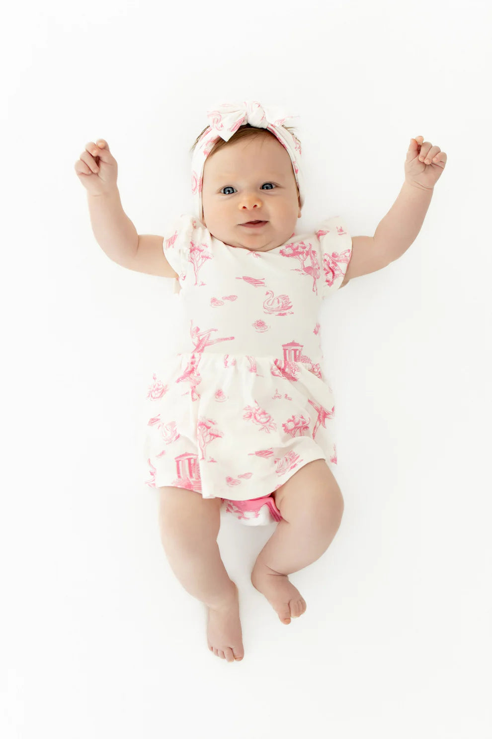 Kyte Baby Toile Ballet Twirl Dress