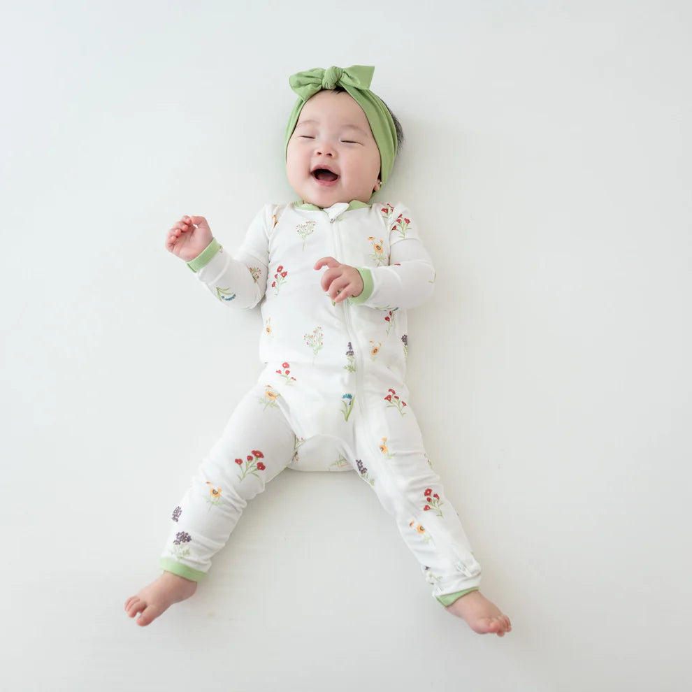 Kyte Baby Wildflower Zippered Romper